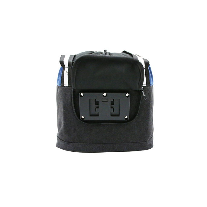 Panier avant toile jeans