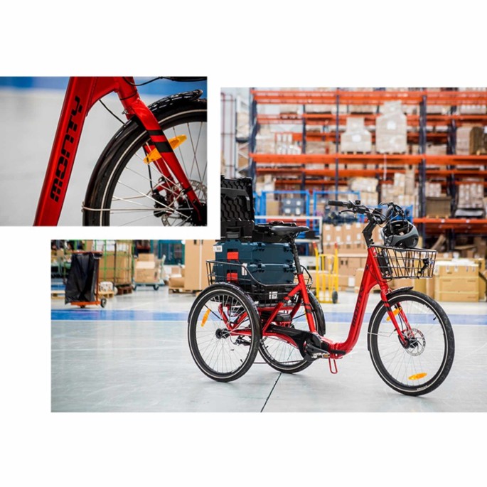 Tricycle Pliant Moteur pédalier Monty 24" Pliant Rocket / velonline