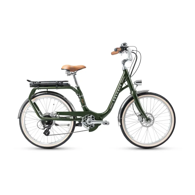 VTC électrique Peugeot - Peugeot - ELC01 24 pouces central | Velonline