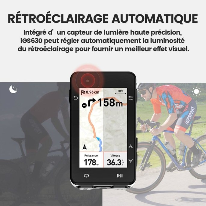 Compteur IGPSPORT igs620 / velonline