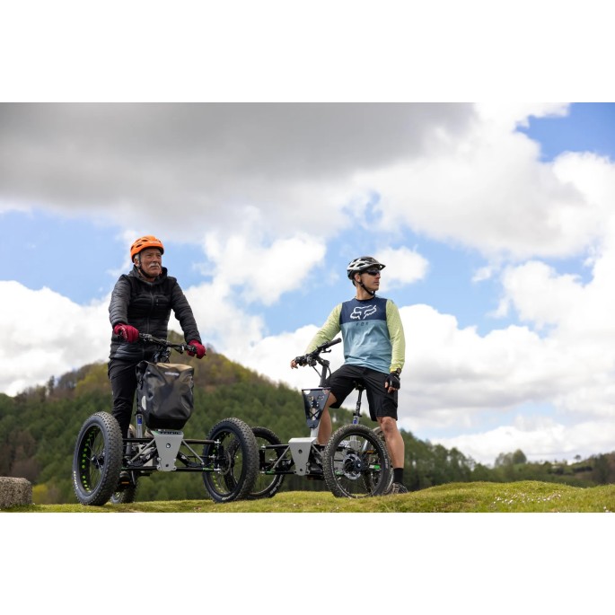 Tricycle électrique FST Evo Fat - full suspensions