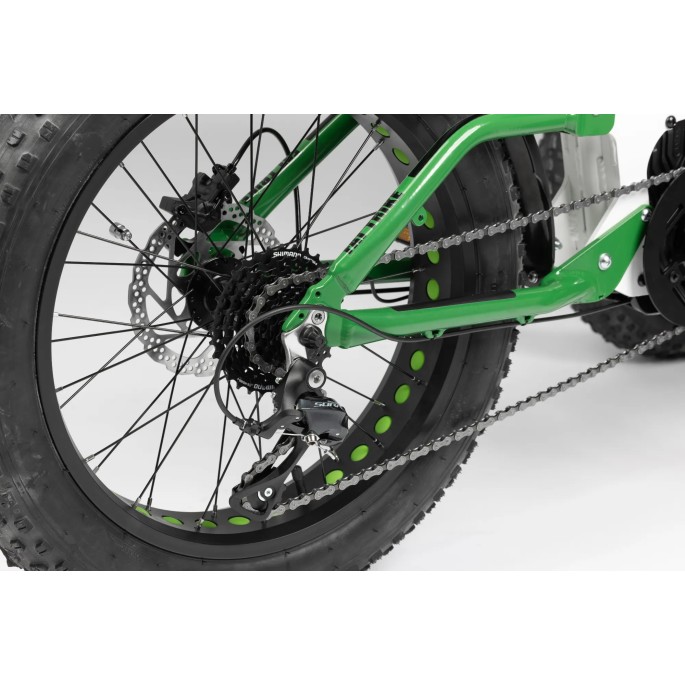 Tricycle électrique 2 roues avant  Etnnic Fat 3.0