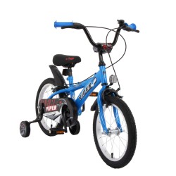 Velo enfant avec roues 16 pouces Viper : 4 à 5 ans - Velonline