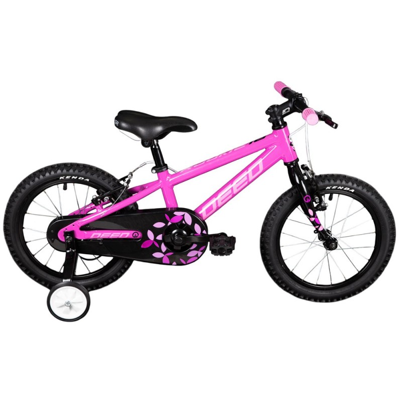 Velo 16 pouces avec roulettes pour enfant de 4 à 5 ans