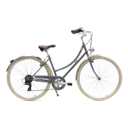 Vélo de ville femme Arcade Coffee S6 Mixte