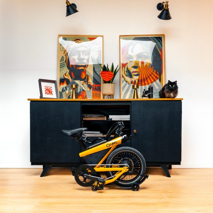 O2 Feel Jim - pliant vélo ultra compact