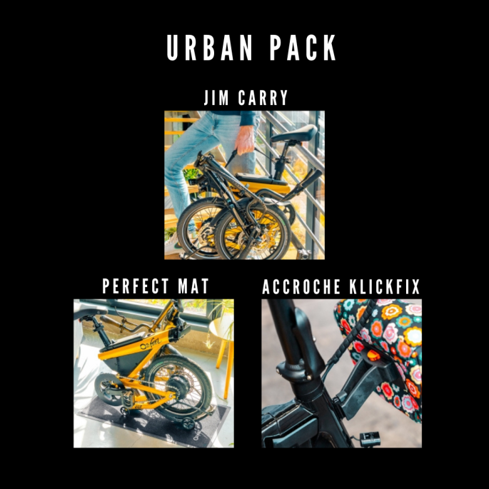 O2 Feel Jim - pliant vélo ultra compact