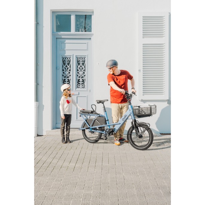 O2 feel Buzz 7 E Bikes - Velo cargo biplace