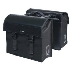 Sacoches arrieres Basil Urban Mik pour vélo, fermeture boucle - Velonline