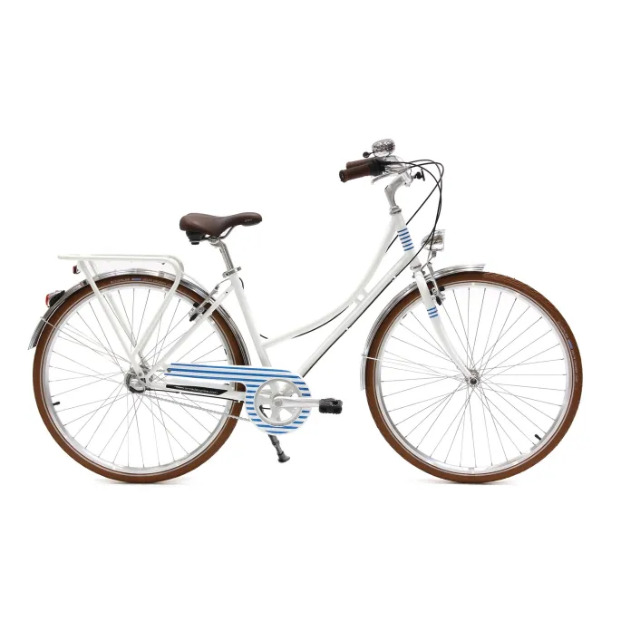 Vélo de ville femme : Arcade Coffee Marinière 3 vitesses Nexus