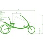 Tricycle adulte Pfiff tRIZON - Velonline