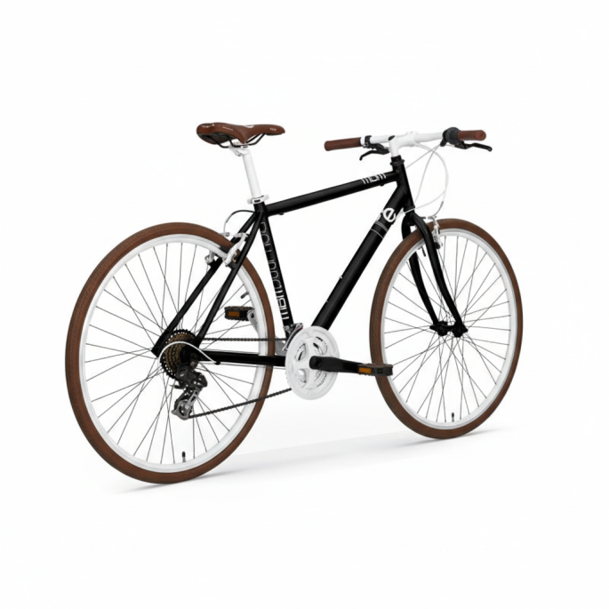 VTC homme MBM Life, adulte, 21 vitesses, velo tout chemin