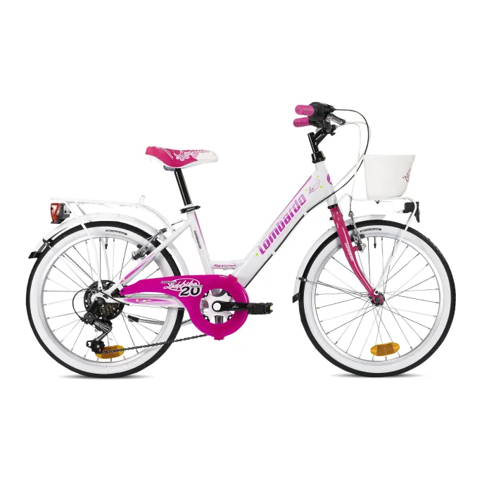 Vélo fille 20 pouces Lombardo Mariposa