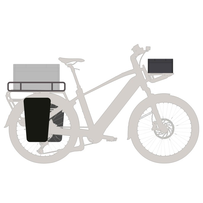 Vélo électrique Longtail Monty V6 rover ST | Velonline