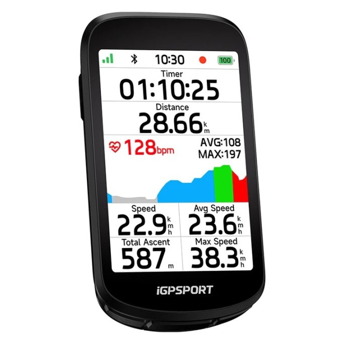 GPS / COMPTEUR iGPSPORT BSC500 COULEUR TACTILE 3,3"
