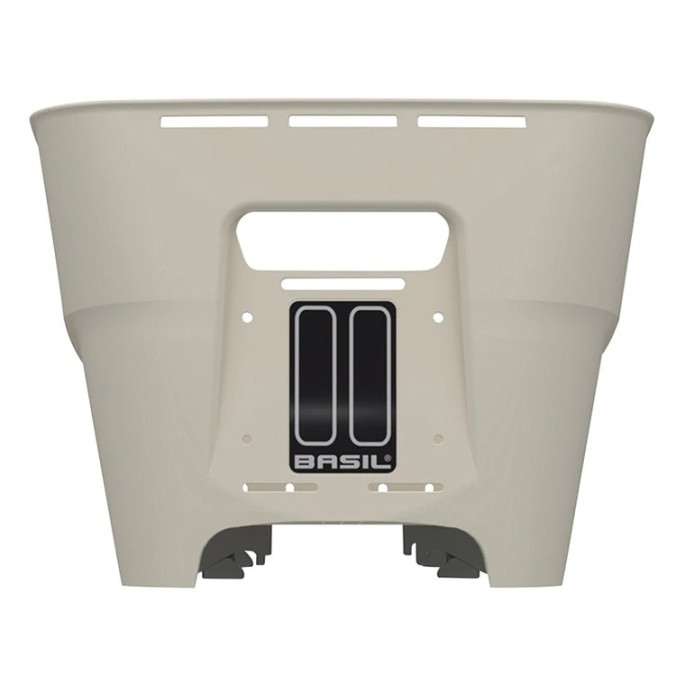 Panier arrière Basil Cento Neo MIK 2.0 blanc cassé 46 cm