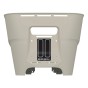 Panier arrière Basil Cento Neo MIK 2.0 blanc cassé 46 cm