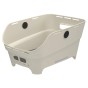 Panier arrière Basil Cento Neo MIK 2.0 blanc cassé 46 cm