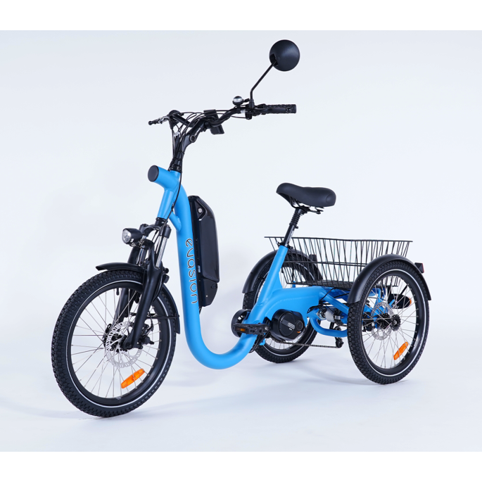 Damius Evasion Moteur Pédalier - Tricycle électrique | Velonline