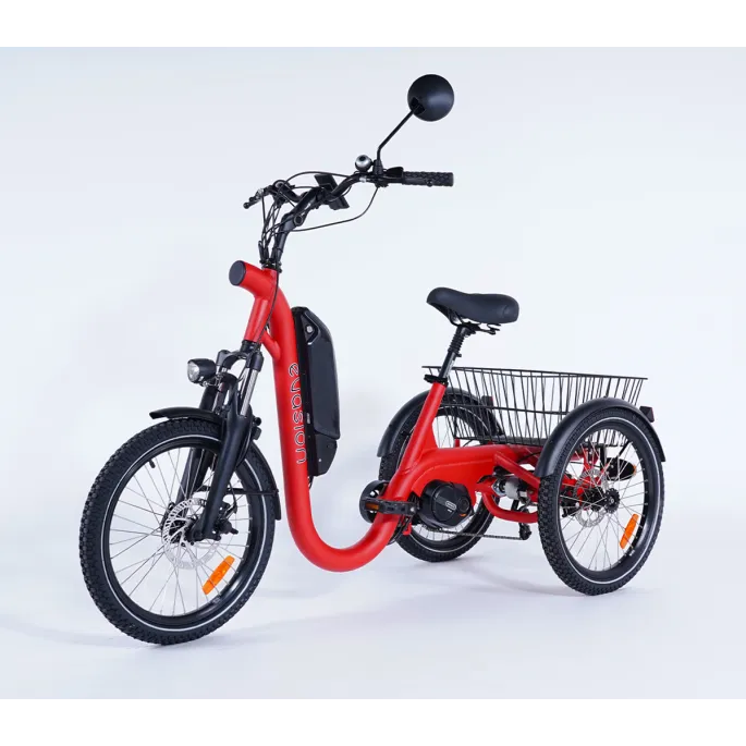 Damius Evasion Moteur Pédalier - Tricycle électrique | Velonline