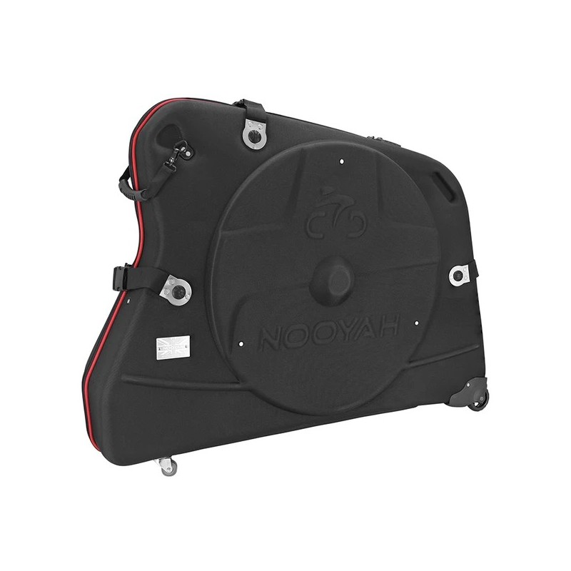 Valise de transport vélo thermoformée avec roulettes