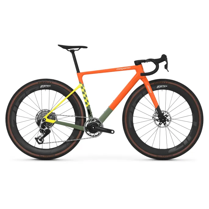 Megamo SILK 00 - Gravel Carbone SRAM Red XPLR AXS | Velonline