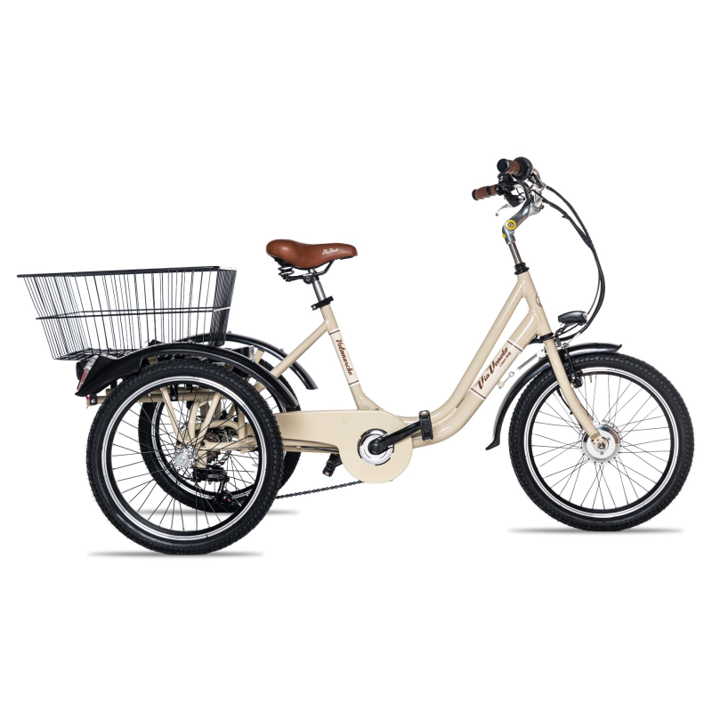 Tricycle électrique adulte Via Veneto  | Velo-On-Line