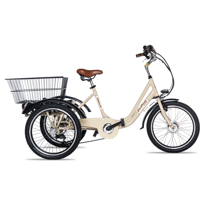 Tricycle électrique adulte Via Veneto  | Velo-On-Line
